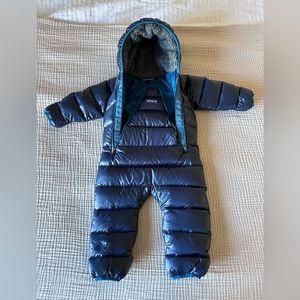 Infant Hi-Loft Down Sweater Bunting 3-6 months blue